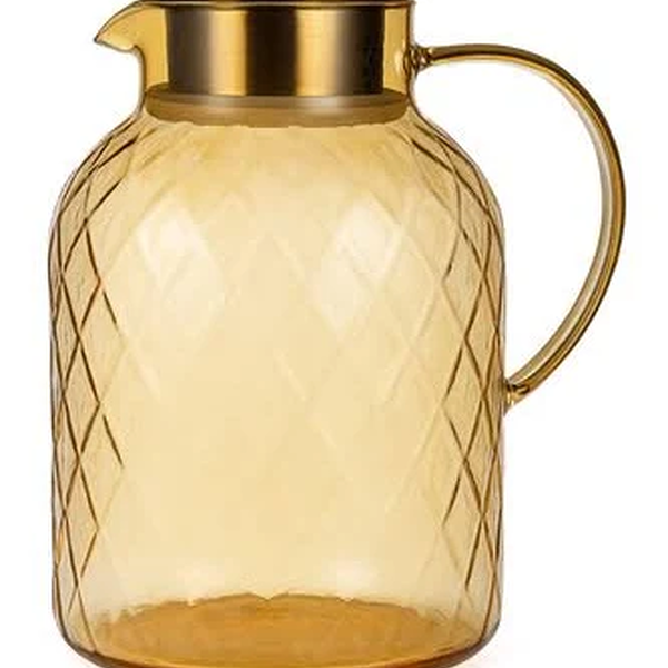 Jarra Diamond Ambar 1.8L em Vidro Borossilicato Jarra Diamond Ambar 1.8L em Vidro Borossilicato