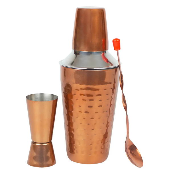 Kit Bar Premium 3 Peças Cobre 500ML Kit Bar Premium 3 Peças Cobre 500ML