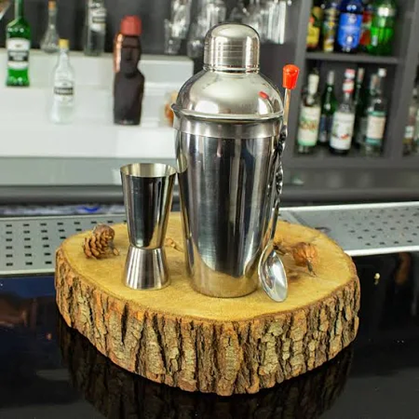 Kit Bar Premium 3 Peças Inox 500ML